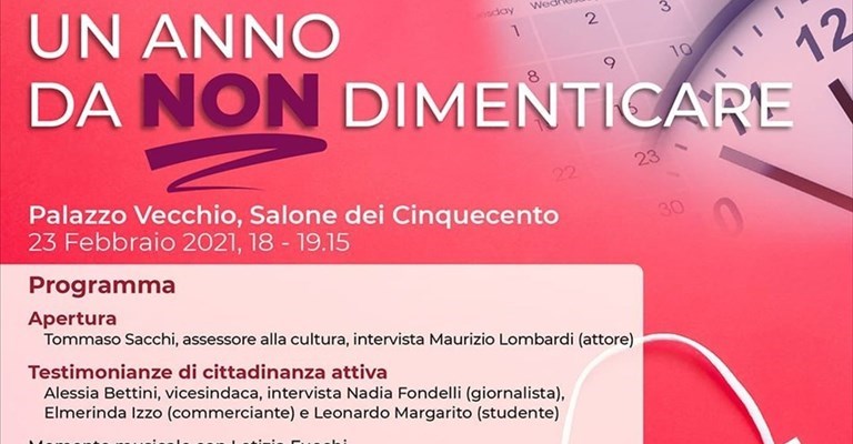 la locandina dell'evento