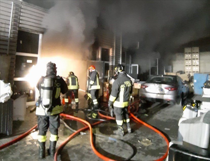 Incendio a Bagno a Ripoli
