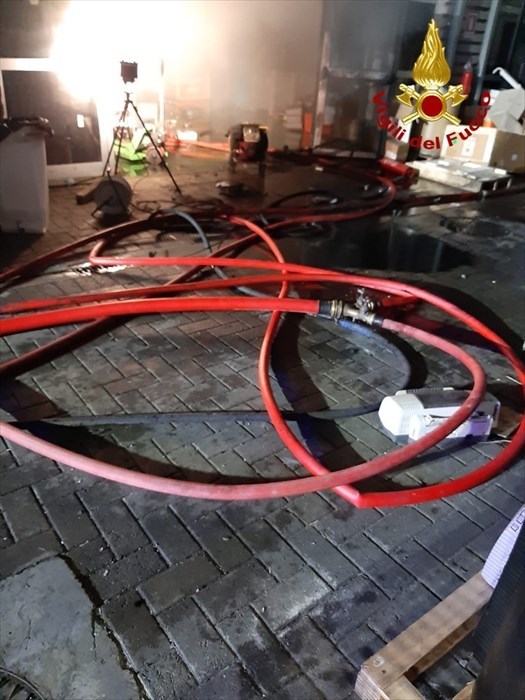 Incendio a Bagno a ripoli: l'Intervento dei Vigili del Fuoco