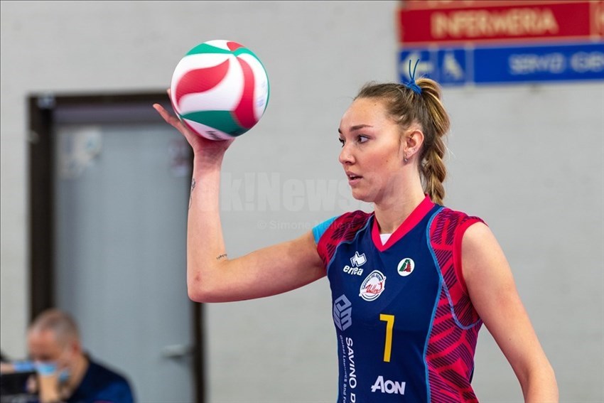 La schiacciatrice della Savino del Bene Scandicci Elena Pietrini (7).