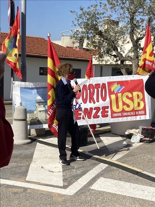 la protesta