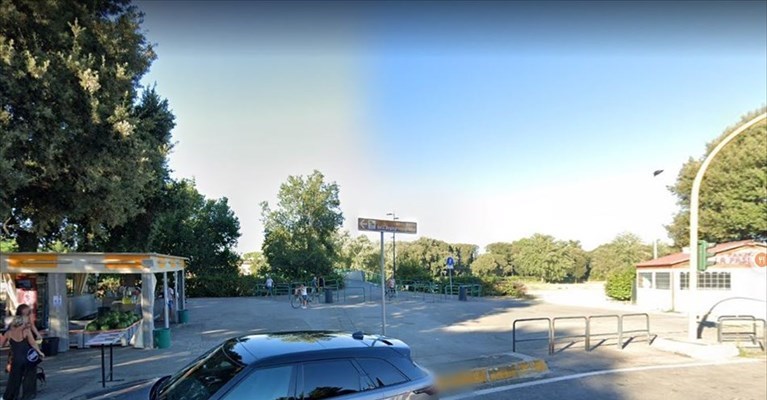 la passerella dell'Isolotto