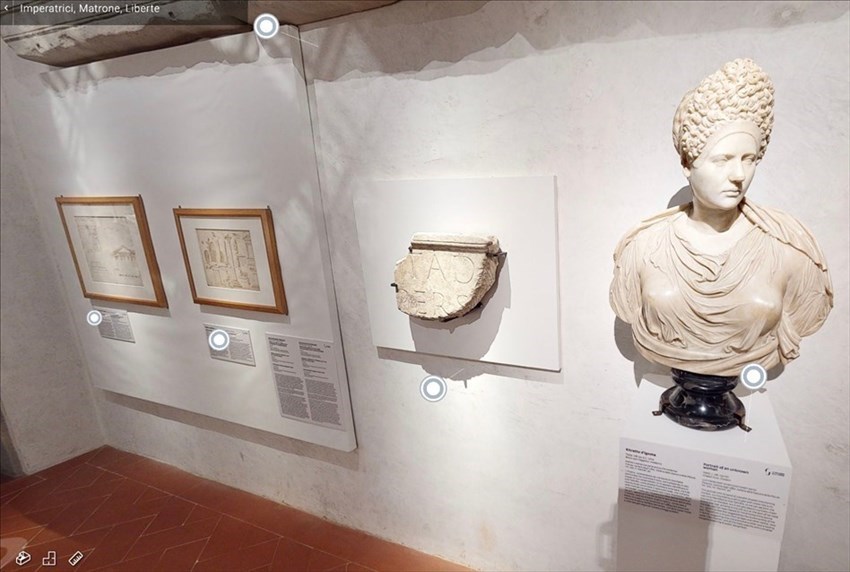 Imperatrici, matrone, liberté: la mostra degli Uffizi sulle donne dell'antica Roma trasloca on line