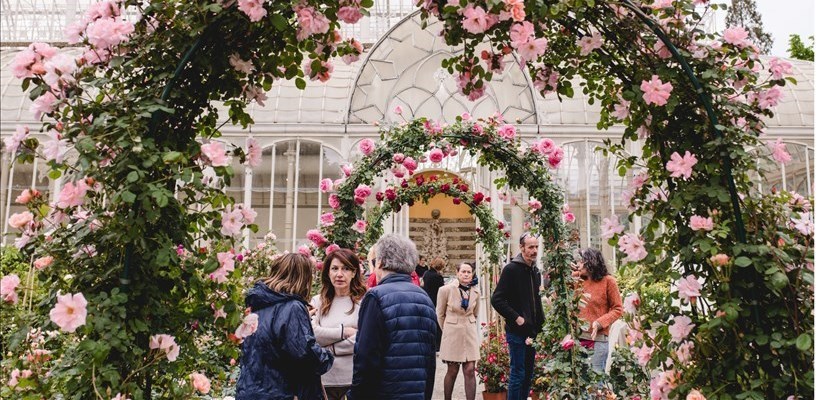 la mostra dell'orticoltura