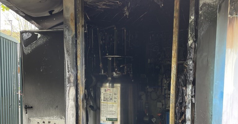 brucia il fontanello di Campo di Marte