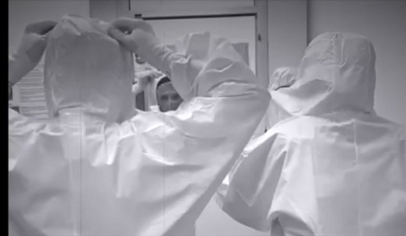 Infermieri nel reparto Covid