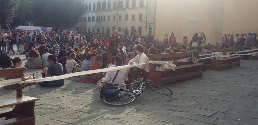 gli assembramenti di ieri