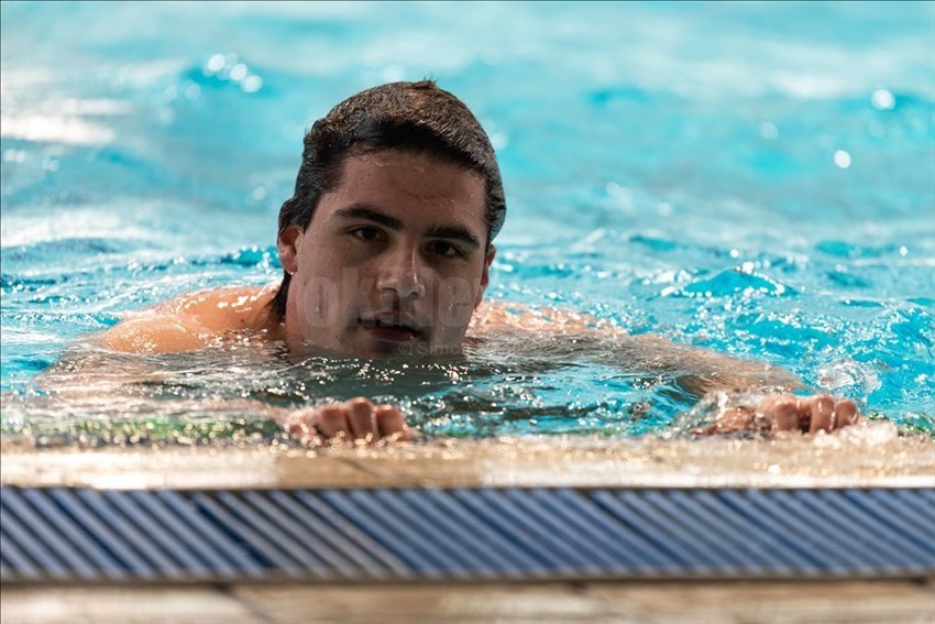 Il centro boa della Rari Nantes Florentia Vukasin Ganic (10).