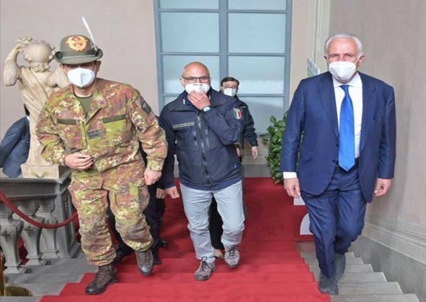 Il generale Figliuolo in Toscana