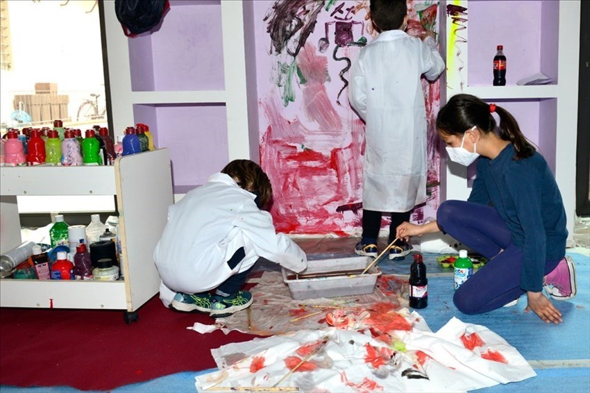 i bambini all'opera