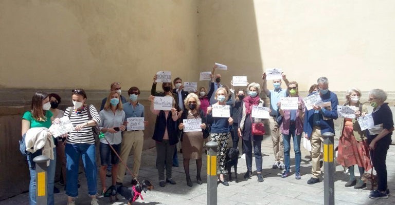 il fash mobo dei residenti