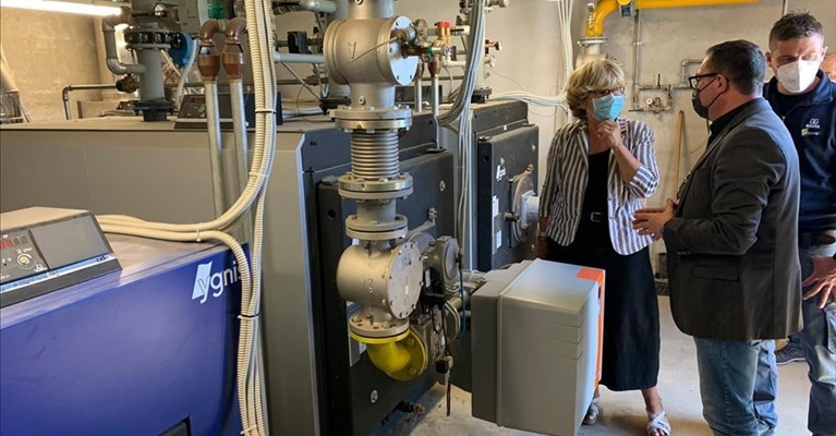 il sopralluogo dell'Assessore Meucci