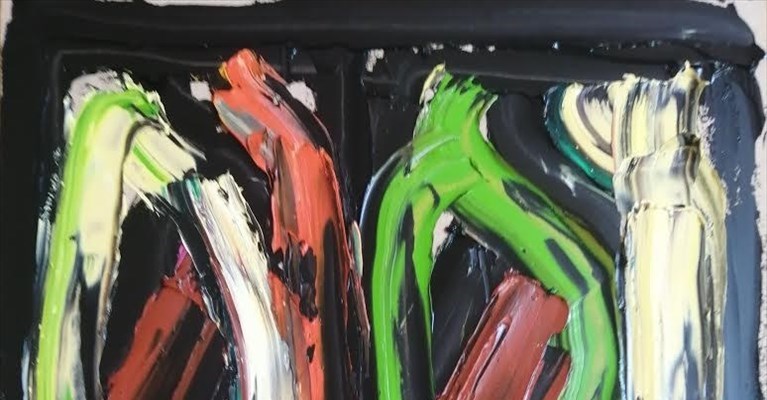 particolare di un'opera