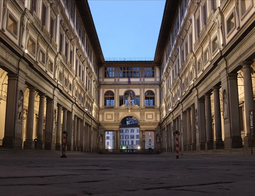 La galleria degli uffizi