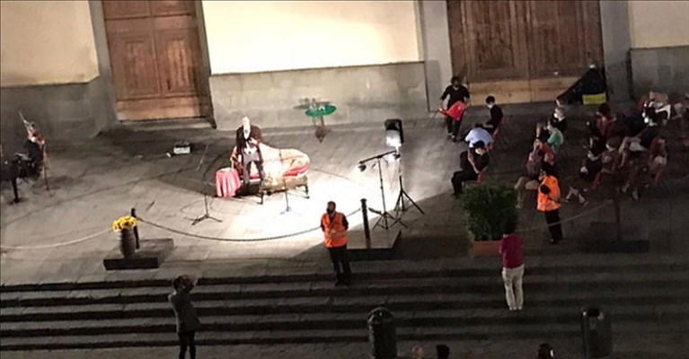 concerto sul sagrato di Santo Spirito