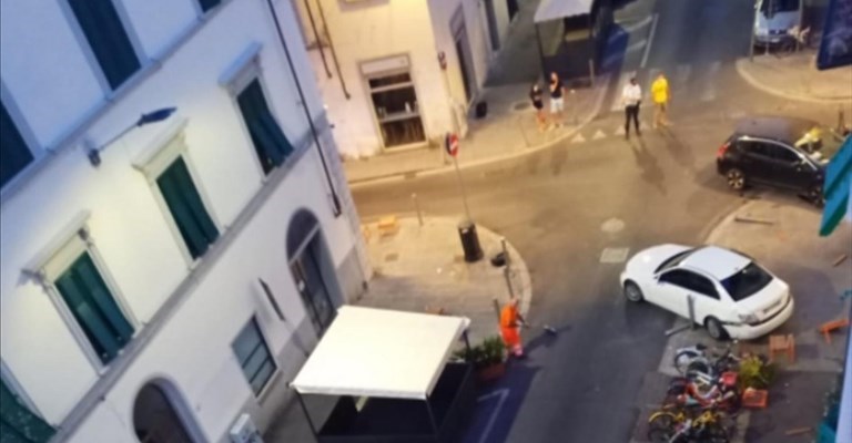 l'incidente di questa notte