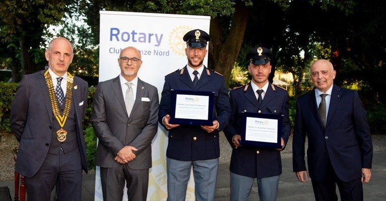 il momento della premiazione