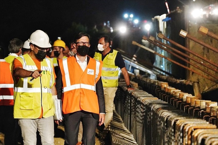 Sopralluogo del Sindaco Dario Nardella sulla FiPiLi, con la sindaca di Lastra a Signa Angela Bagni