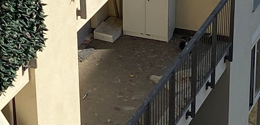 l'appartamento chiuso