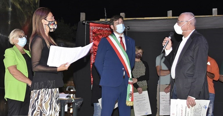 un momento della cerimonia