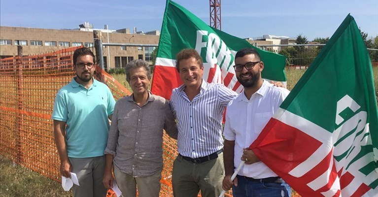 i rappresentati di Forza Italia a Sesto Fiorentino