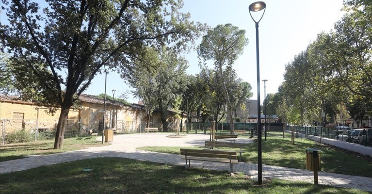 la nuova area cani di viale Corsica