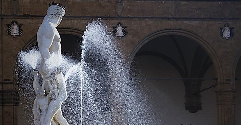 la fontana del Nettuno