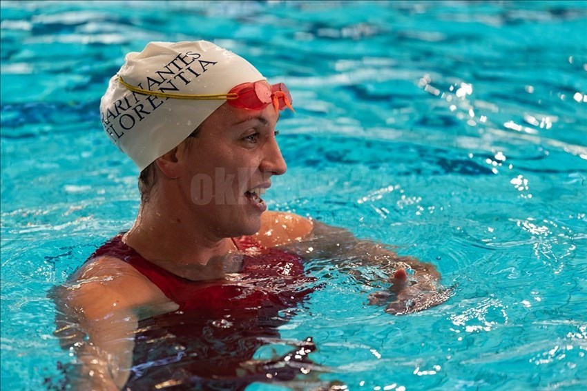 L’attacante della Rari-Nantes Florentia Carlotta Nencha (10).