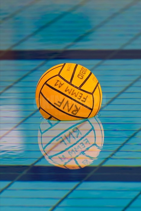 La palla per l’incontro Rari Nantes Florentia-SIS Roma.