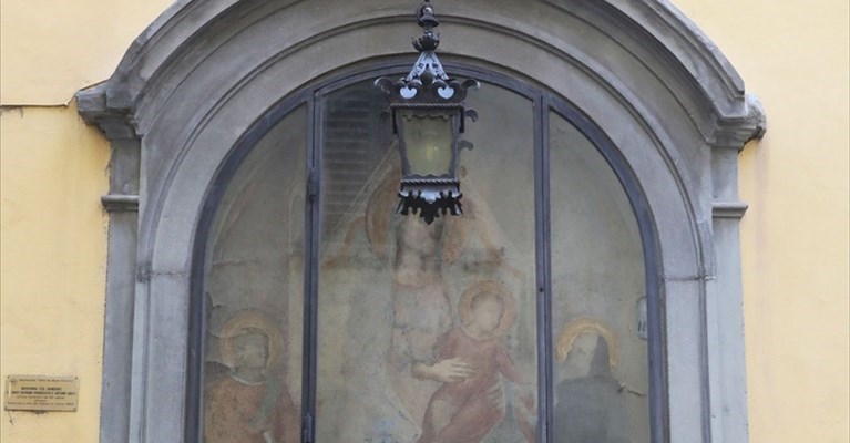 il tabernacolo restaurato