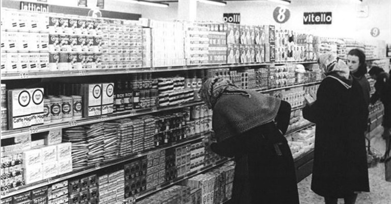 il primo sipermercato italiano