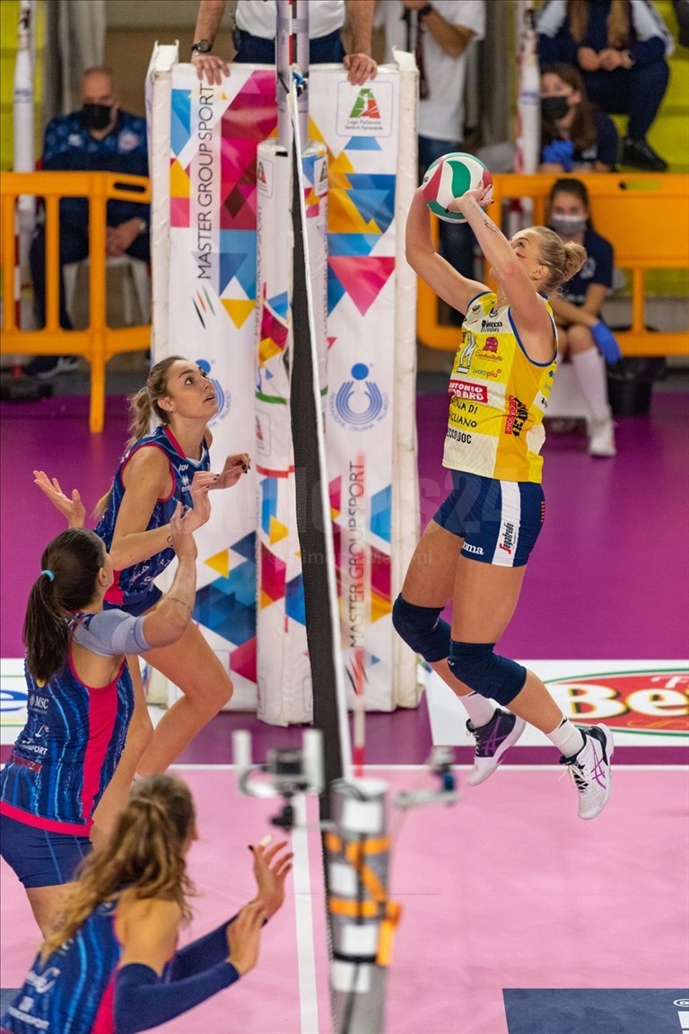 La palleggiatrice dell'Imoco Volley Conegliano Joanna Wolosz (14).