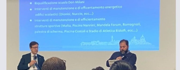 Un momento del consiglio aperto al Q2