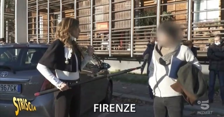 il servizio di Striscia la Notizia