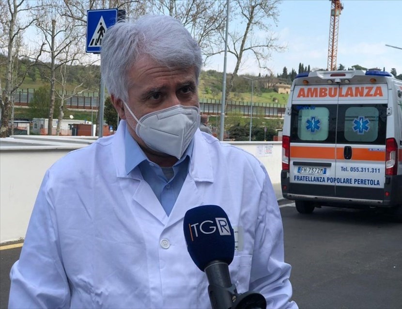 Il presidente dell'Ordine dei Medici di Firenze Pietro Dattolo