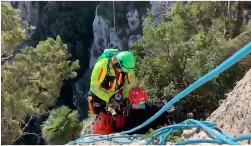 Una fase del recupero