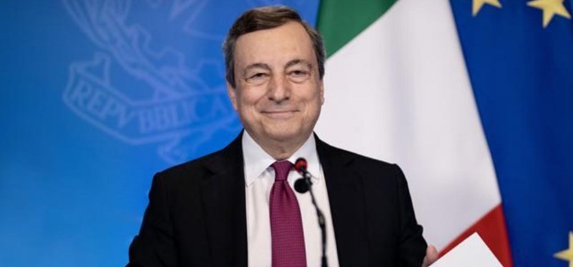 il premier Mario Draghi