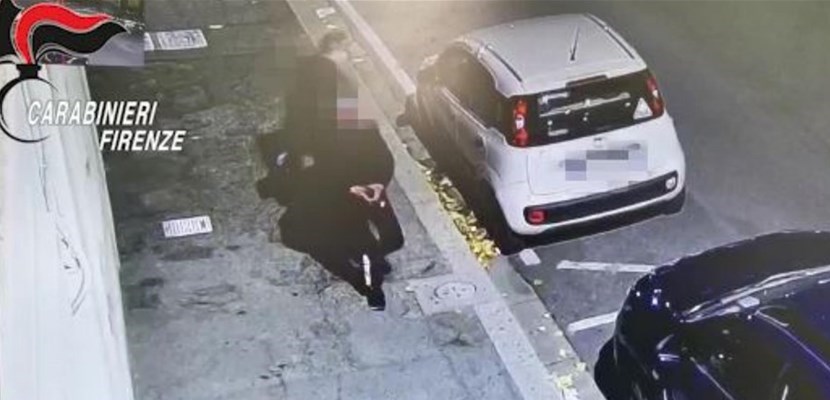 il malfattore in azione