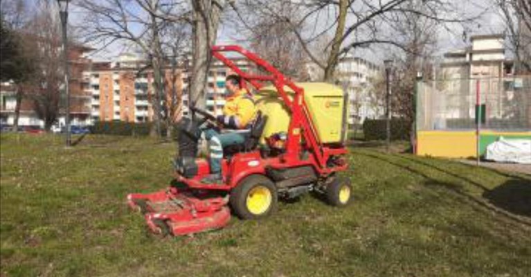 sfalci nelle aree verdi
