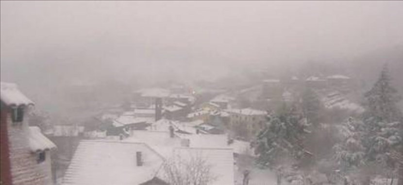 neve nei dintorni di Firenze