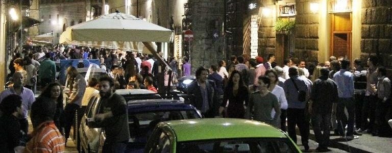 movida in via de Benci