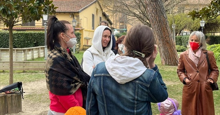 L'incontro agli Innocenti
