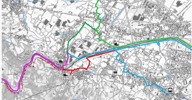 la ciclovia dell'Arno