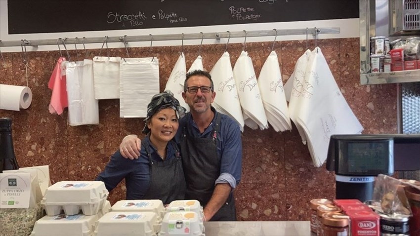 Yuni ed Emanuele, dell’ Antica Macelleria Dini dell’Isolotto