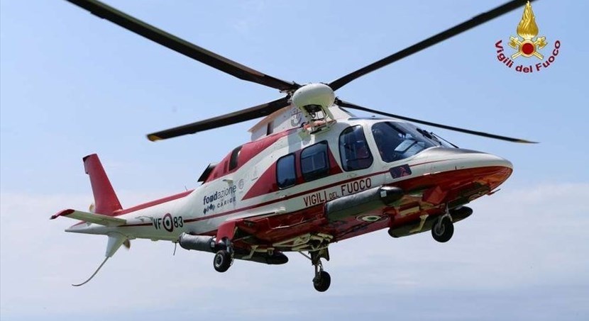 Elicottero Drago Vigili del Fuoco