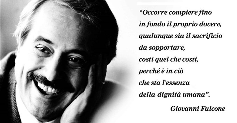 il ricordo di Giovanni Falcone