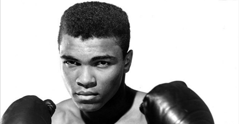 un giovane Cassius Clay