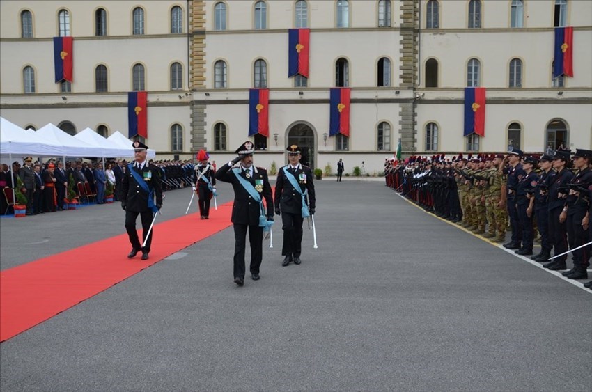 La cerimonia a Firenze.