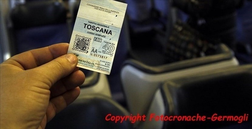 Biglietto . Immagine di repertorio