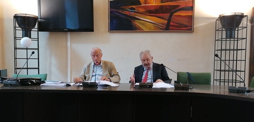 Mario Razzanelli e Renato Mannheimer